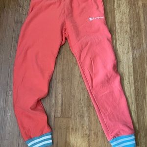 Pink/Coral Sweatpants Champion